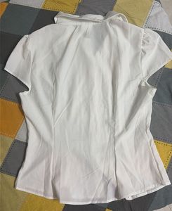 Chic White Button-Up Shirt