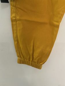 Mustard Cargo Pants with Straps