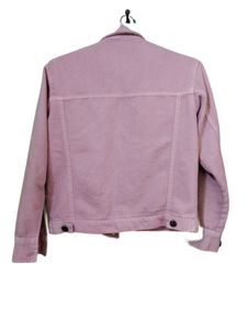 Mauve Pink Denim Jacket