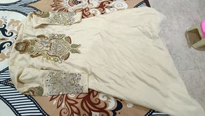 Indo Western Lehnga Only One Time Wear Heavy Hand Work