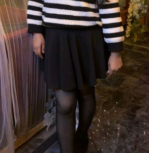 Cute Black Mini Skirt