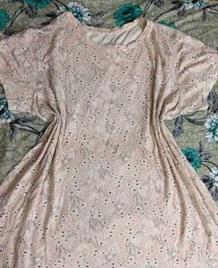Cozy Peach lounge/Night Dress
