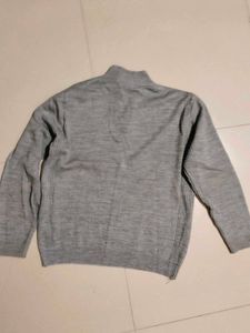 Men's Grey Knit Pullover