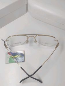Stylish Gold Frame Eyeglasses