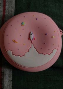 Cute Pink Rocket Sling Bag