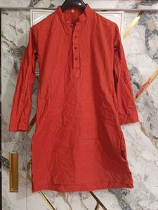 men's kurtas festival wear orenge colour