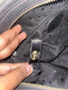 Original Leather Black Hand Bag
