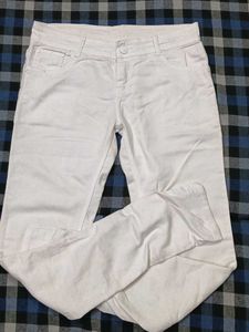 Girl's White Jens