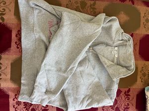 Grey Malibu Half-Zip Sweatshirt