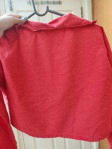 Light red formal shrug for women
