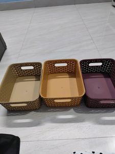 Brand New Multipurpose Storage Basket With Lid