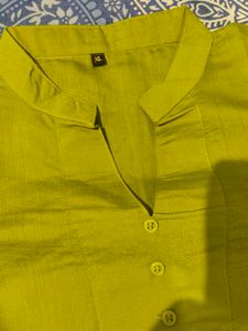 Beautiful Lime Green Kurta Set