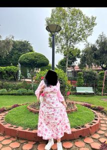 Savana Flowy Floral Print Maxi Dress