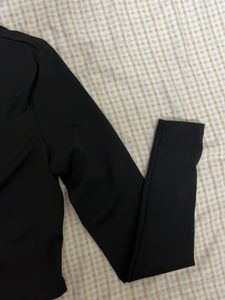 Chic Black One-Shoulder Top