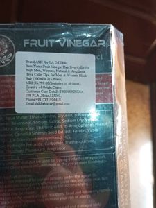 Fruit Vinegar Hair Color - Black