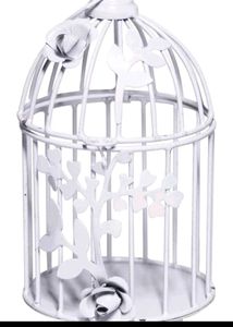 Metal Iron Cage Tea Light Candle Holder