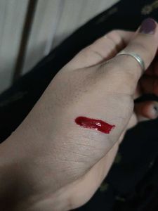 Shimmer Lip Gloss - Cherry Red