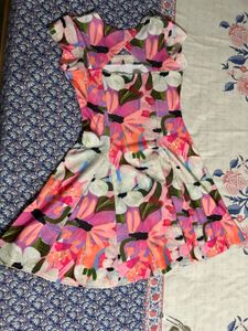 Floral Fit &amp; Flare Dress