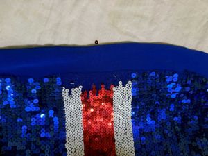 Sequin Union Jack Bodycon Dress