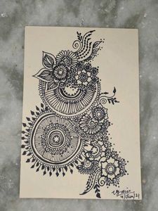 Handmade Mandala Design Artwork(set of 2)