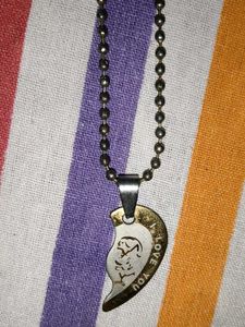 Couple Heart Pendant Necklaces