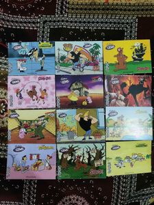 Cadbury Gems Cartoon sticker Collection remake rep