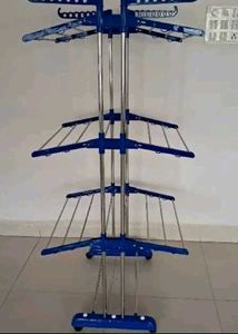 Double Layer Drying Rack with Wheels