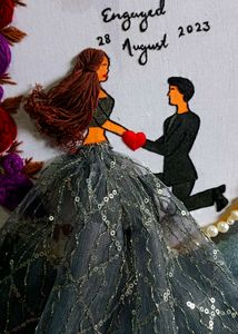 Couple's Embroidery Design