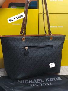 Michael Kors Denim Blue Pocket Tote Bag