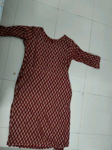 Floral Print Kurta