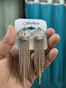 Leaf Design Ear Climbers set of 2