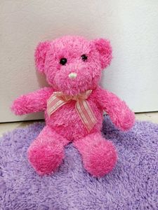 Adorable Pink Teddy Bear Plush