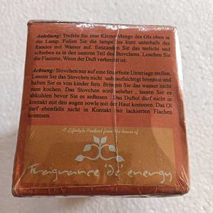Energy Ceramic Oil Burner Set with Candle