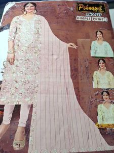 Pehnawa Dimpal Print Kurta Material