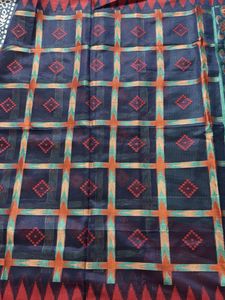 Banarasi Geometric Weaving Saree