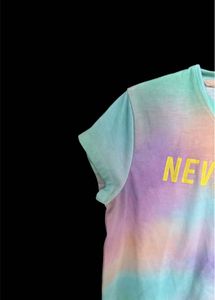 Tie-Dye Nevermind Graphic Tee