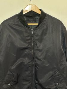 Black Bomber Jacket
