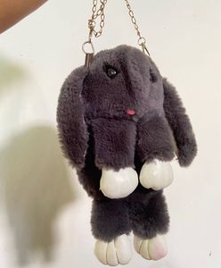 Cute Plush Bunny Crossbody Bag