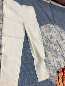 Elegant Cream Salwar Pants