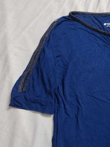 Blue Casual T-Shirt