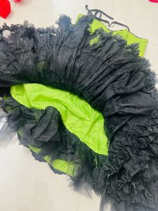 Vibrant Green Party Dress