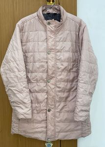 Pink Quilted Puffer Jacket