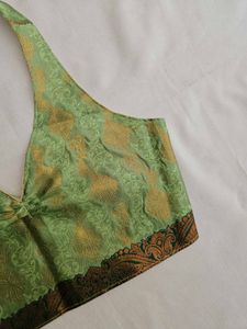 Banarasi Halter Neck Top