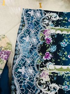 Beautiful Floral Print Kurta Set