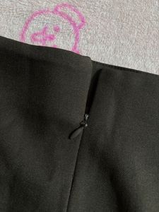 Chic Brown Bow A-Line Skirt