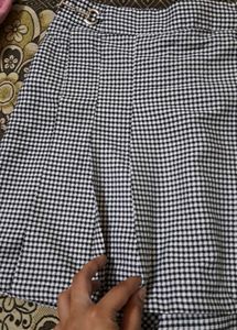 Cute Gingham Skort