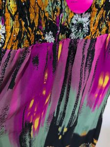 Vibrant Boho Ethnic Gown