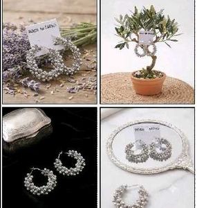 Sparkling Hoop Earrings