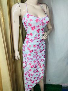 last pcs left Floral Print Mini Dress