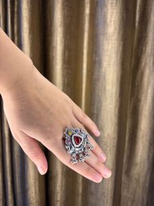 German silver ring